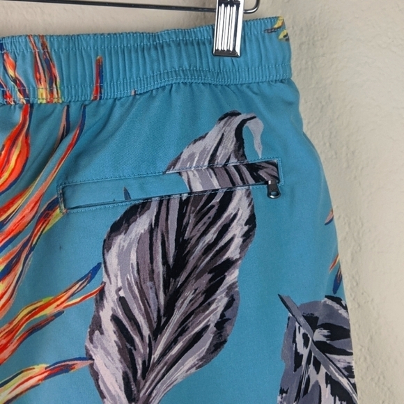 Onia Men’s Trunks Retro Kawaiian The Charles 7" TTropical Hawaiian Size Small - Picture 10 of 13